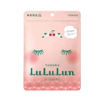 Маска для обличчя Lululun Face Mask Tohoku Cherry Антиоксидантна З екстрактами фруктів 7 шт (4582305068603)