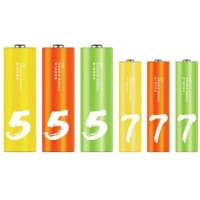 Батарейка CUKTECH AA+AAA rainbow alkaline battery (12*AA+12*AAA) (CUKAAB10CNCM)