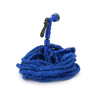 Шланг для поливу Voltronic KY-600B, 20-60м/200ft, + розпилювач, насадка на кран, Blue, Box (KY-600B)