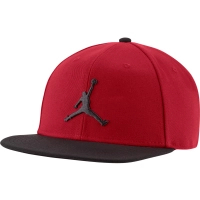Кепка Nike Air Jordan Pro Jumpman Snapback AR2118-688 червоний, чорний Уні MISC (194501096331)