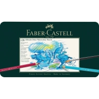 Олівці кольорові Faber-Castell Albrecht Drer акварельні, 120 кольорів в металевій коробці (117511) (15514)