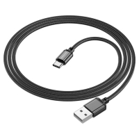 Дата кабель USB 2.0 AM to USB-C 1.0m BX87 Sharp black BOROFONE (6974443389043)