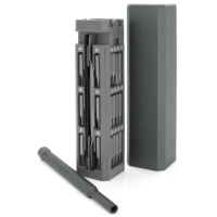 Викрутка Voltronic YT37439, біти 44, лопатка, пінцет, біт S2, Box (YT37439)