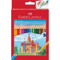 Олівці кольорові Faber-Castell Замок 36 кольорів 120136 (5516)
