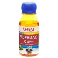 Чорнило WWM Canon GI-490 100г Yellow (C49/Y-2)
