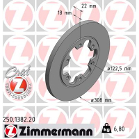 Гальмівний диск ZIMMERMANN 250.1382.20