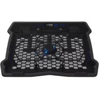 Підставка до ноутбука Canyon NS02, 10-15.6 laptop, single fan with 2x2.0 USB hub (CNE-HNS02)