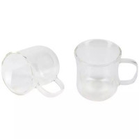 Набір чашок Bergner Coffee & Tea lovers 230 мл 2 шт (BG-20115-MM)