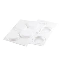 Форма для випікання Silikomart Decor Round d 85 h 15 мм, 80 мл x 4 (DECOR ROUND 80)