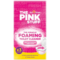 Засіб для чищення унітазу The Pink Stuff Пінний порошок 3 х 100 г (5060033821664)