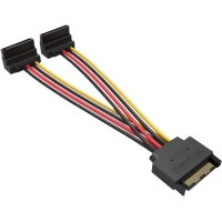 Кабель живлення Serial ATA Male to 2xSATA Female Vention (KDBBB)
