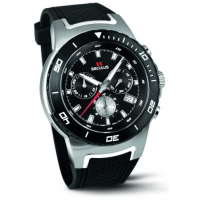 Наручний годинник Seculus 4488.2.503 black, ss tr-ipb silver, silicon black