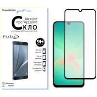 Скло захисне Fine Line Samsung Galaxy A26 Black (FL-TGFG-386)