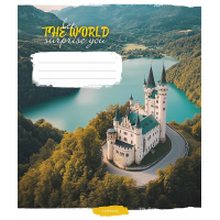 Зошит Школярик Let the world surprise you 60 аркушів клітинка (060-3548K)