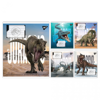 Зошит Yes JURASSIC WORLD ALIVE А5 36 аркушів клітинка (767684)