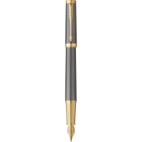 Ручка пір'яна Parker INGENUITY Grey Lacquer GT  FP F (60 411)
