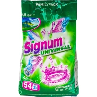Пральний порошок Signum Universal 4.5 кг (5900308778418)