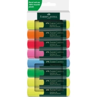 Набір маркерів Faber-Castell текстовиділювачів Textliner 48 Superfluorescent, 8 штук (5 + 3 жовтих) (32792)