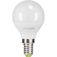 Лампочка Eurolamp LED G45 5W E14 3000K 220V (LED-G45-05143(P))