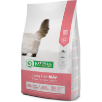Сухий корм для кішок Nature's Protection Long hair Adult 7 кг (NPS45762)