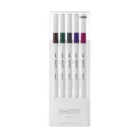 Лайнер UNI набір Emott Vintage Color 0.4 мм 5 кольорів (PEM-SY/5C.03VC)