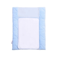 Пеленальний матрацик Верес Velour Medium blue 50х70 см (429.05)