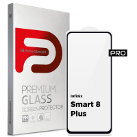 Скло захисне Armorstandart Pro Infinix Smart 8 Plus Black (ARM73825)