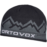 Шапка Ortovox Peak Beanie black raven - чорний (025.001.0150)