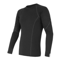 Термокофта Sensor Merino Active LS black 11109033 XXXL (SM11MA-black-XXXL)