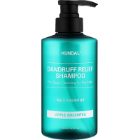 Шампунь Kundal Dandruff Relief Shampoo Apple Green Tea 500 мл (8809809426958)