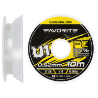 Флюорокарбон Favorite U1 FC 10m 10/0.52mm 37.2lb/16.86kg (1693.11.88)