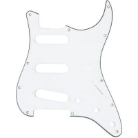 Пікгард панель для гітари DiMarzio 3-Ply Pickguard For Stratocaster (White) (FG2108W)