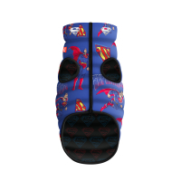 Курточка для тварин WAUDOG Clothes двостороння, "Сила Супермена" M47 (409-1079)