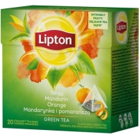 Чай Lipton зелений "Mandarine orange" 20 пакетиків (5063270108376)