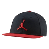 Кепка Nike Air Jordan Pro Jumpman Snapback AR2118-019 чорний, червоний Уні MISC (194501096317)