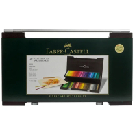 Олівці кольорові Faber-Castell POLYCHROMOS художні 120 колорів у дерев'яному пеналі (110013) (22231)