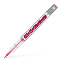 Ролер Faber-Castell Free Ink rollerball, колір чорнила темно-червоний, 0,7 мм, одноразова (29132)