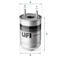 Фільтр паливний UFI 24.113.00