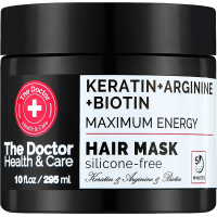 Маска для волосся The Doctor Health & Care Keratin + Arginine + Biotin Maximum Energy 295 мл (8588006042566)