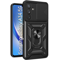 Чохол до мобільного телефона BeCover Military Samsung Galaxy A34 5G SM-A346 Black (709137)