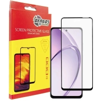 Скло захисне Dengos Full Glue OPPO A3 (black) (TGFG-373)