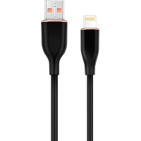 Дата кабель USB 2.0 AM to Lightning 1.5m 2.1A Cablexpert (CC-USB2S-AM8PM-1.5M-BK)