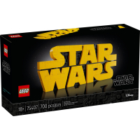 Конструктор LEGO Star Wars Логотип з кубиків Зоряні війни (75407)