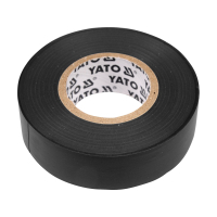 Ізоляційна стрічка Yato 15 ММ X 20 М X 0,13 ММ, чорна (YT-8159)