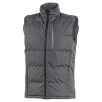 Жилет робочий Hoegert WIED HT5K243-2XL утеплений RipStop 100% поліестер графіт, 2XL (56) (HT5K243-2XL)