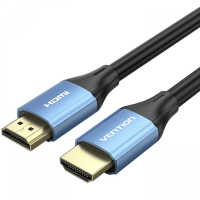 Кабель мультимедійний HDMI M to HDMI M 12.0m V1.4 4K60Hz PVC aluminum alloy blue Vention (ALHSM)