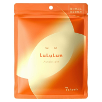 Маска для обличчя Lululun Aura Bright Проти тьмяності шкіри з вітаміном С та глутатіоном 7 шт. (4580794011971)
