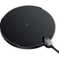Зарядний пристрій Baseus Wireless Qi 15W + cable USB-C 1.5m (CCED000001)