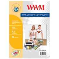 Папір WWM A3 Sublimation (SP100.A3.20)