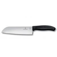 Кухонний ніж Victorinox SwissClassic сантоку 17 см, черный (6.8503.17B)